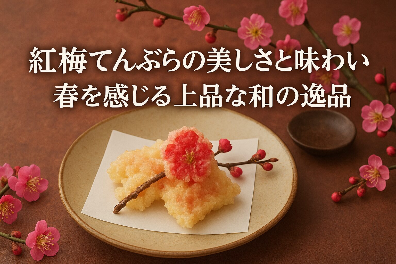 紅梅天ぷら